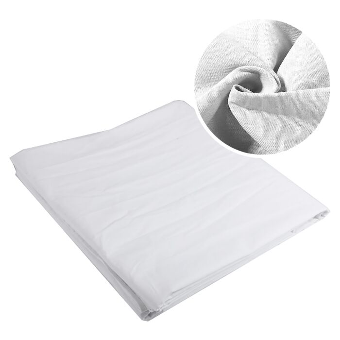 Bleached White Background | 100% Cotton/Muslin | 2x3m / 6.6x9.8ft