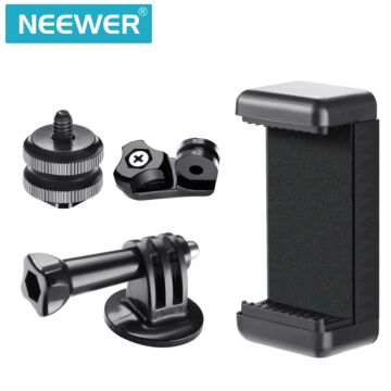 NEEWER Phone Holder / Hot Shoe Mount Adapter Kit