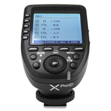 Godox XPro-C E-TTL/HSS Wireless 2.4GHz Trigger | Canon Cameras