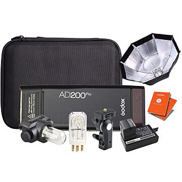 Godox AD200 Pro II with AD-S7 Beauty Dish