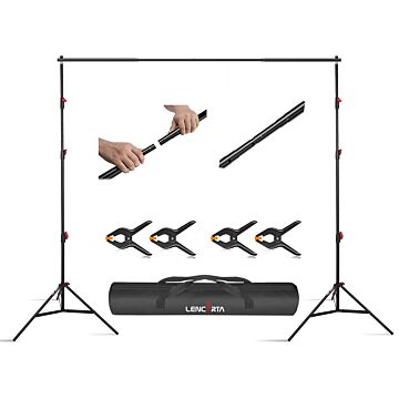 Hakutatz Background Support Kit | 2 x 2m / 6.5 x 6.5ft