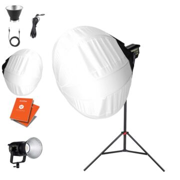 Godox VL150 Kit with 65cm Diffusion Dome