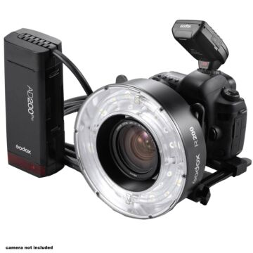 Godox AD200 Pro II  with R200 Ring Flash for Canon