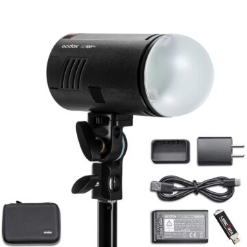 Godox AD100 Pro with AK-R11 Dome Diffuser 
