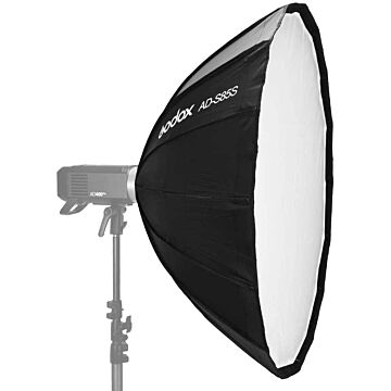 Godox AD-S85S Softbox 85cm Silver | Deep Round Parabolic | Folding