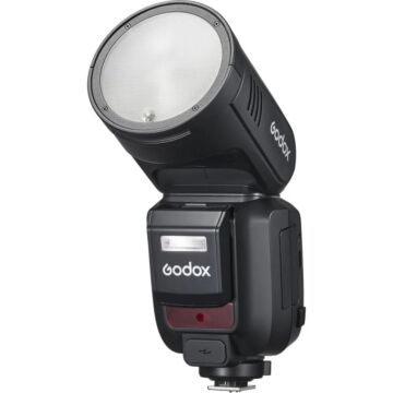 Godox V100 Speedlight Round Head Camera Flash TTL Li-ion