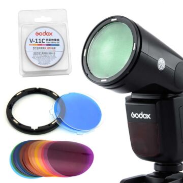 Godox V-11C Colour Filter Gel for AK-R1 | Set of 15