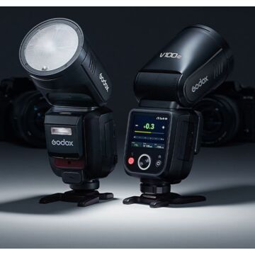 Godox V100 S TTL Li-ion Round Head Camera Flash-Sony