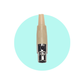 CKMOVA LPM3 3-PIN Mini XLR Sweat-Proof Omnidirectional Mic - AKG/Samson Compatible