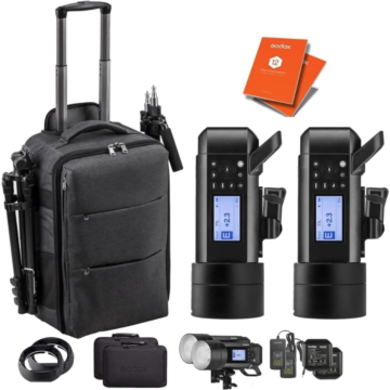 Godox AD600 Pro Twin Head Kit with CB-17 Photography Bag