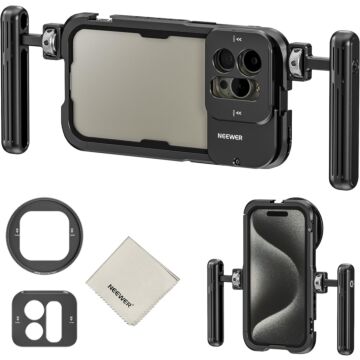 NEEWER PA024K 15 Pro Max Cage Video Rig with Dual Handles