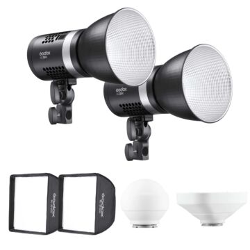 Godox ML30BI Compact LED Video Light Kit 40W