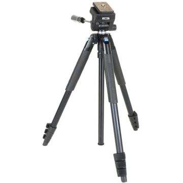 SLIK VIDEO SPRINT III Travel tripod with 2 way friction video head
