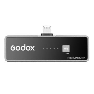 GODOX MoveLink LT RX Compact Dual-Channel Digital Wireless Receiver for iPhone (2.4 GHz) 