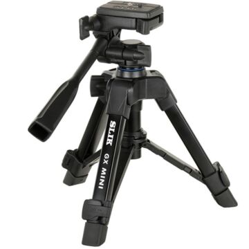 SLIK GX MINI Lightweight mini tripod with 3 way head