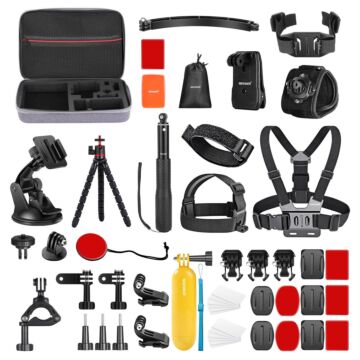 NEEWER 50 in 1 Action Camera Accessory Kit