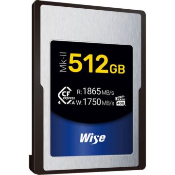Wise Advanced CFX4-A512M2 CFexpress 4.0 Type A Card - 512GB