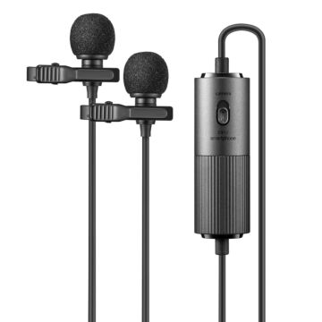 GODOX LMD-40C Dual Omni-directional Lavalier Microphone (4m) (LMD-40C)