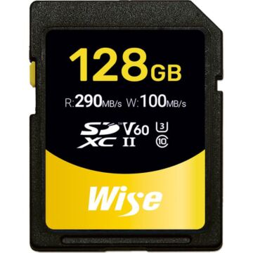 Wise Advanced SD-S128 SDXC UHS-II Memory Card - 128GB - V60