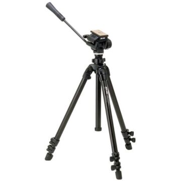 SLIK 504QF II Full size tripod with 3 way fluid video head