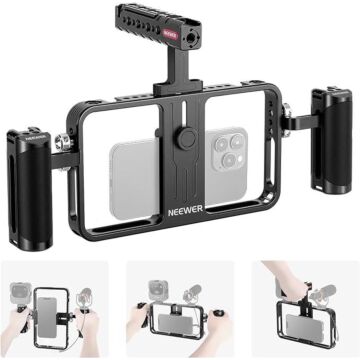 NEEWER Universal Video Cage Rig Kit for Mobile Phones