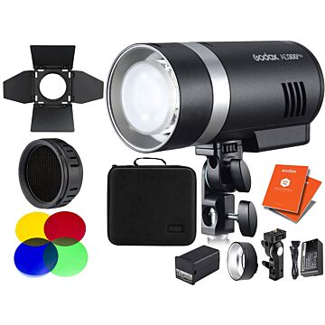 Godox AD300 Pro II with Colour Gels