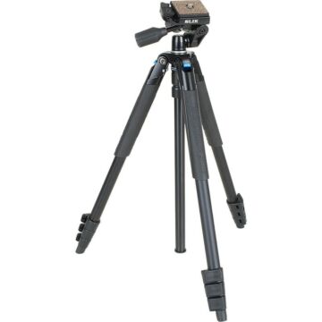 SLIK SPRINT PRO III 3-way BK Travel tripod with 3 way head - Black